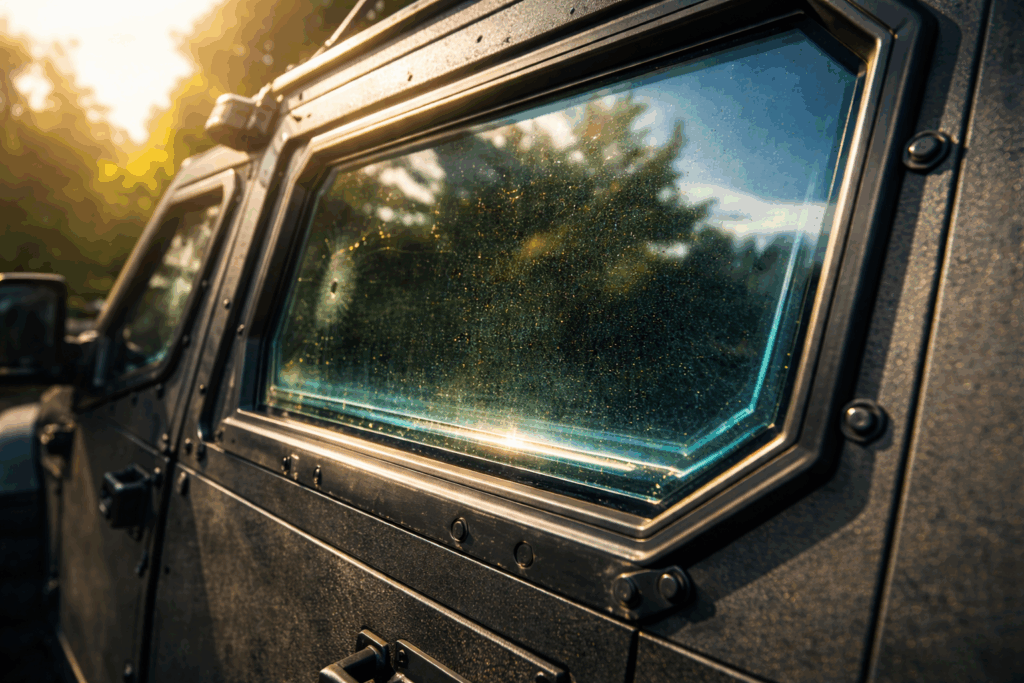 Panzerglas Rüstung Militär