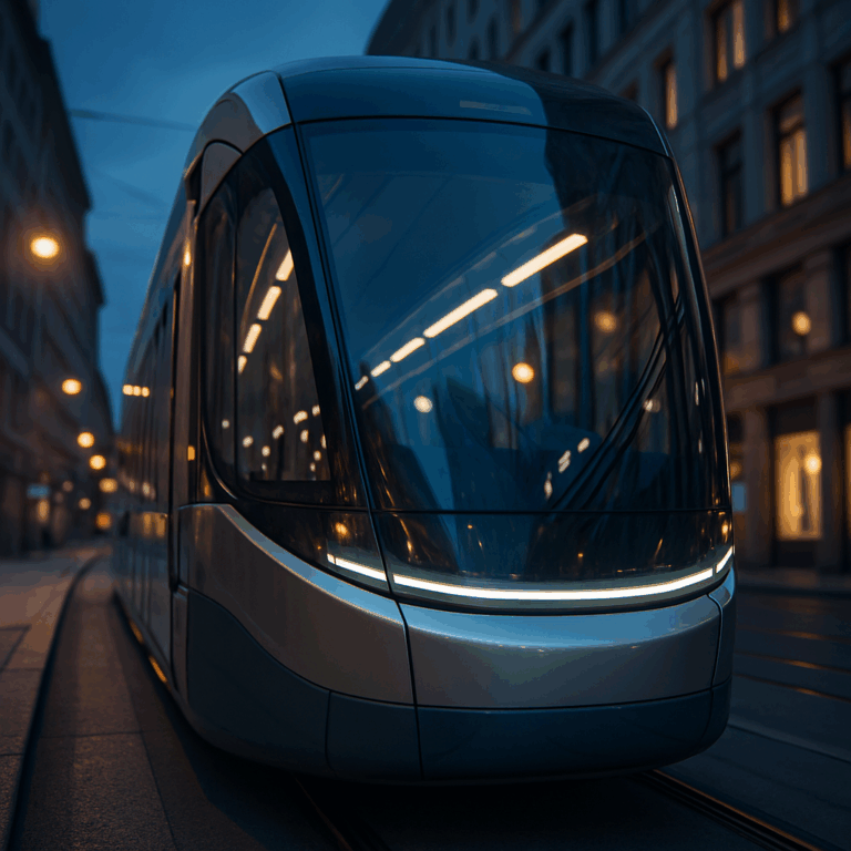 Glas für Schienen­fahrzeuge